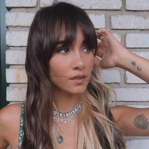 Mechas underlights Aitana